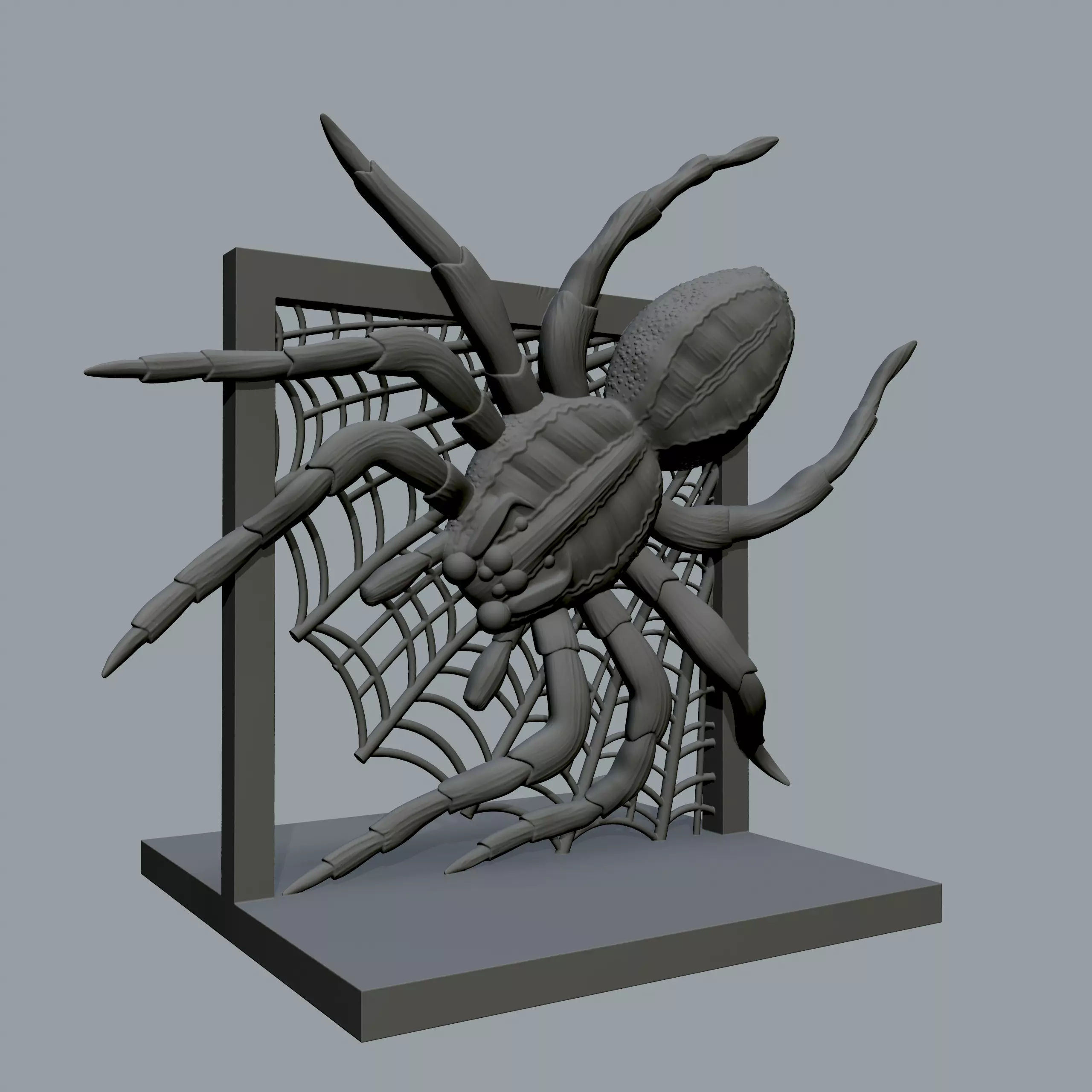 Spider for print 3D print model_0