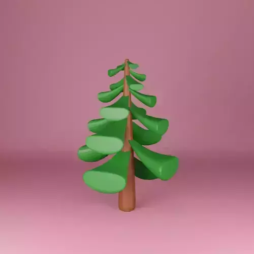 Cute Lowpoly Tree