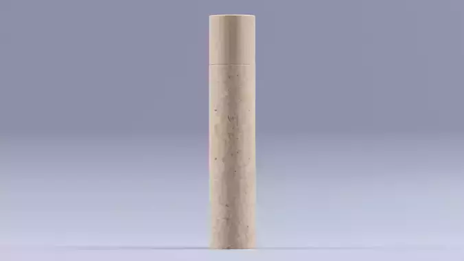 Paper Tube 3D model