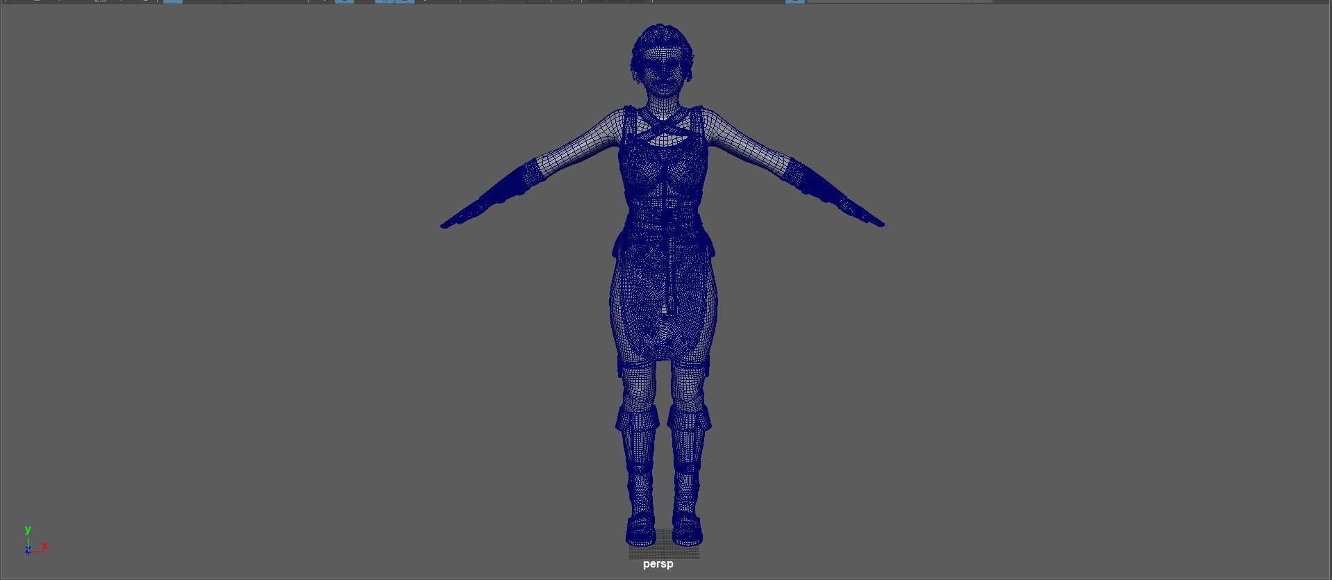 Angourie rice Low-poly 3D model_33