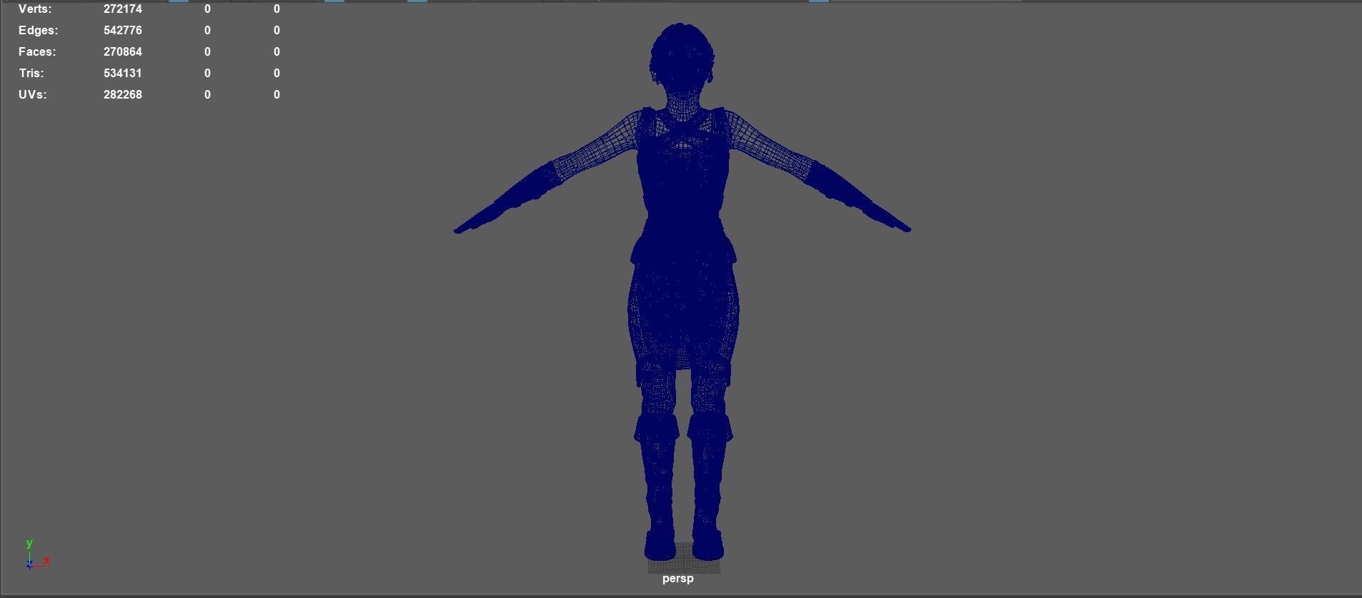 Angourie rice Low-poly 3D model_34