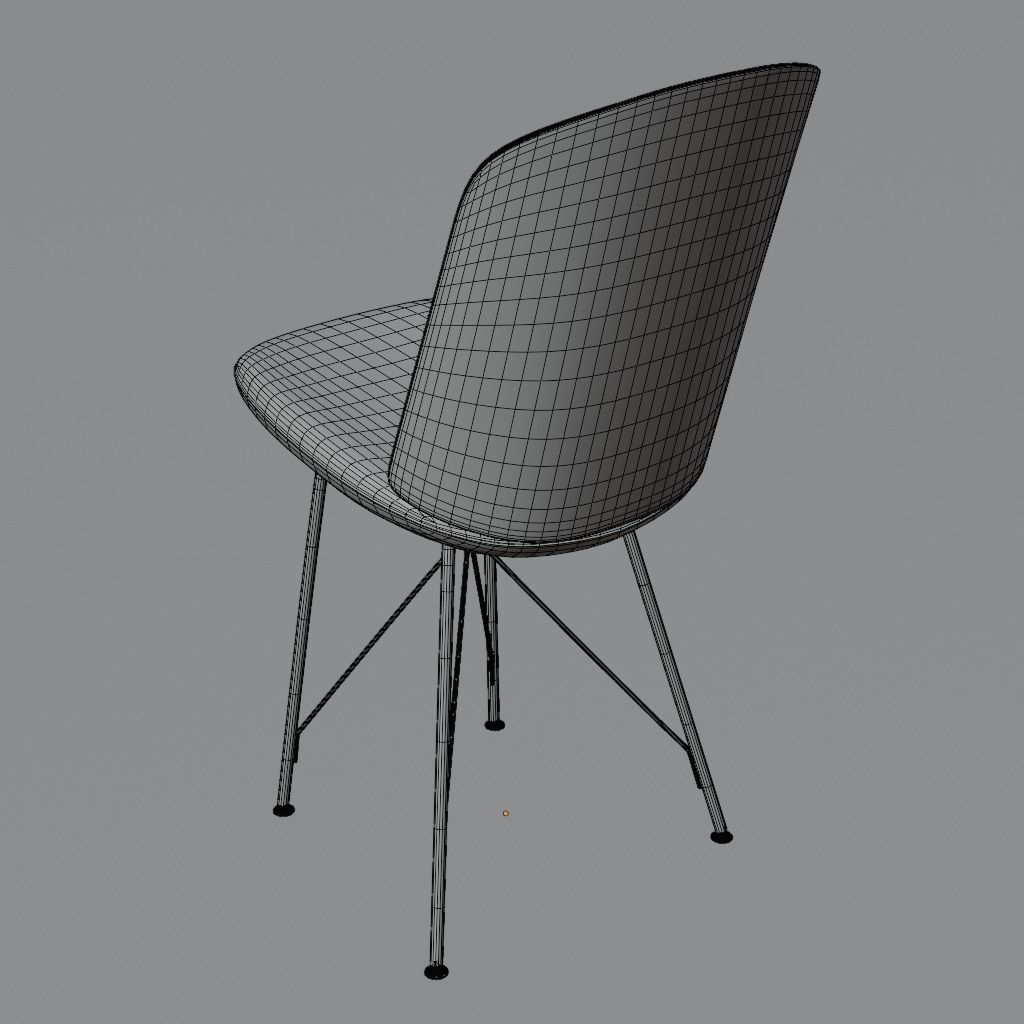Armchair 3D model_12