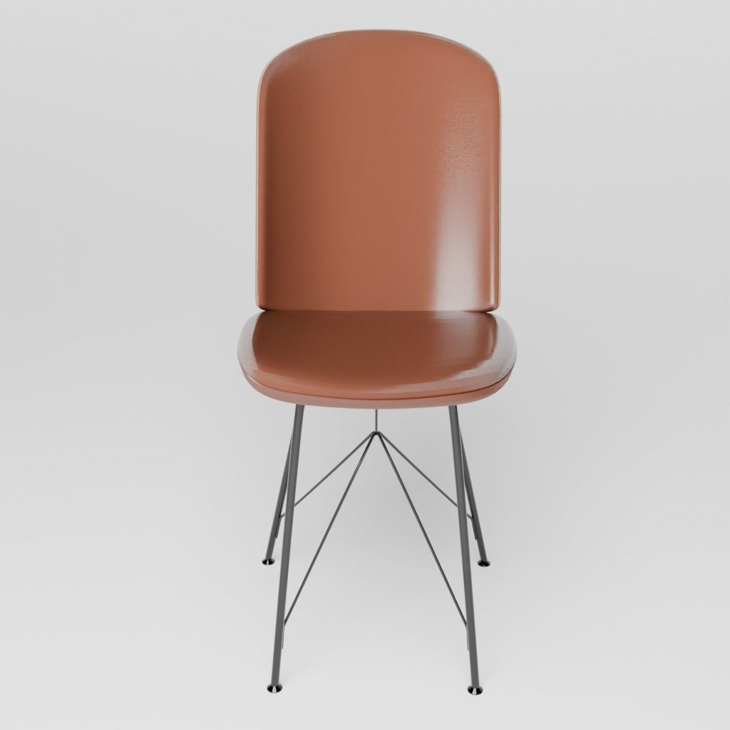 Armchair 3D model_3