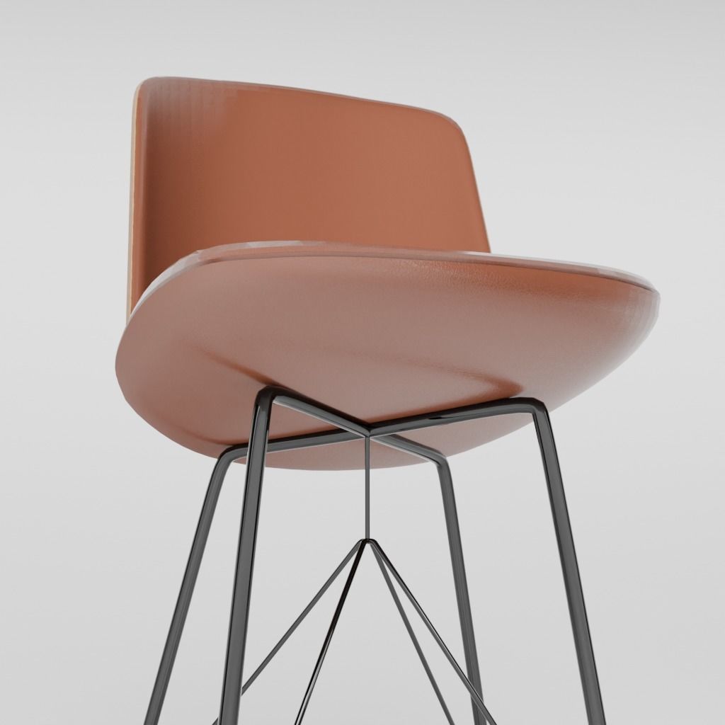 Armchair 3D model_9