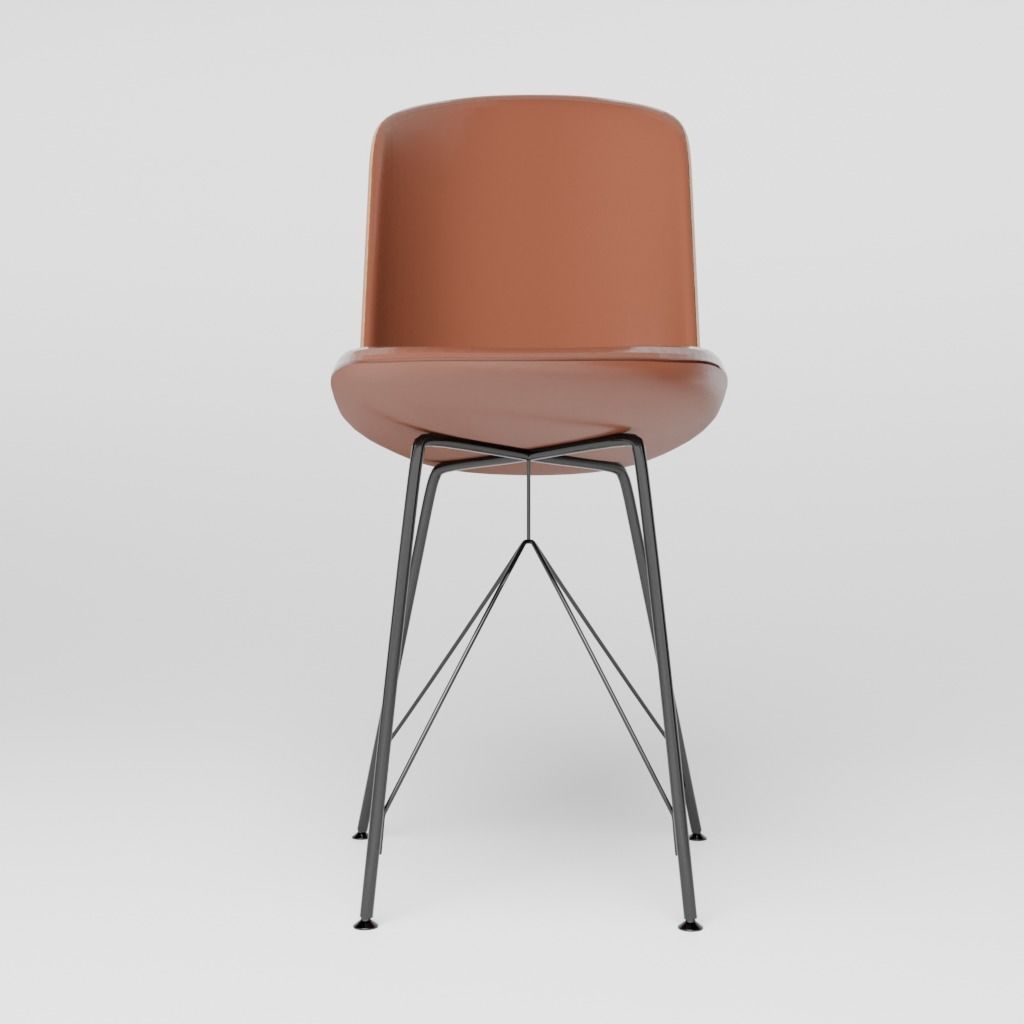 Armchair 3D model_2