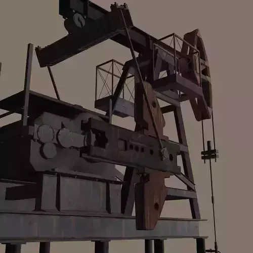 Oil Extractor Low-Poly