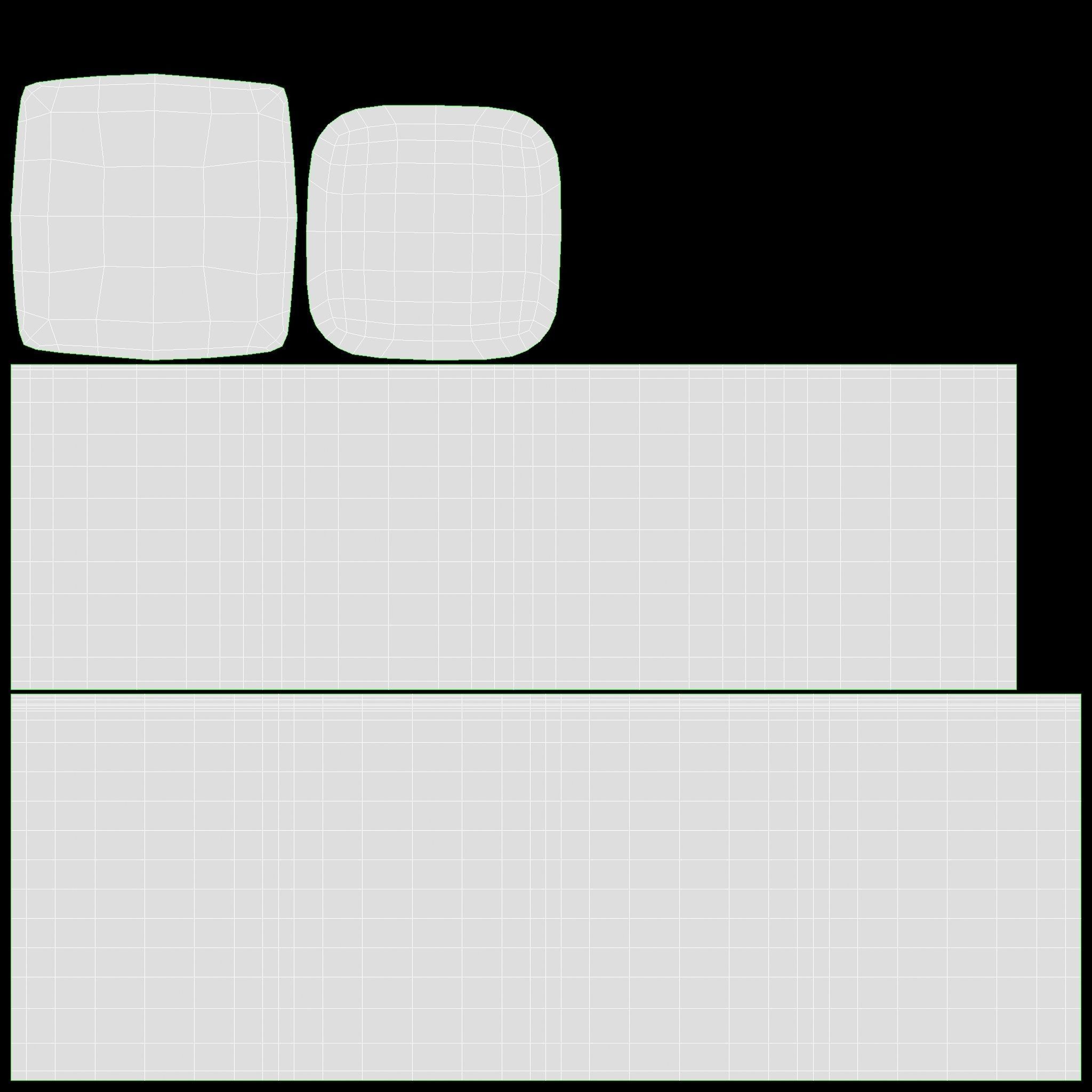 Poker Table Round with Chairs Full Set 3D model_15