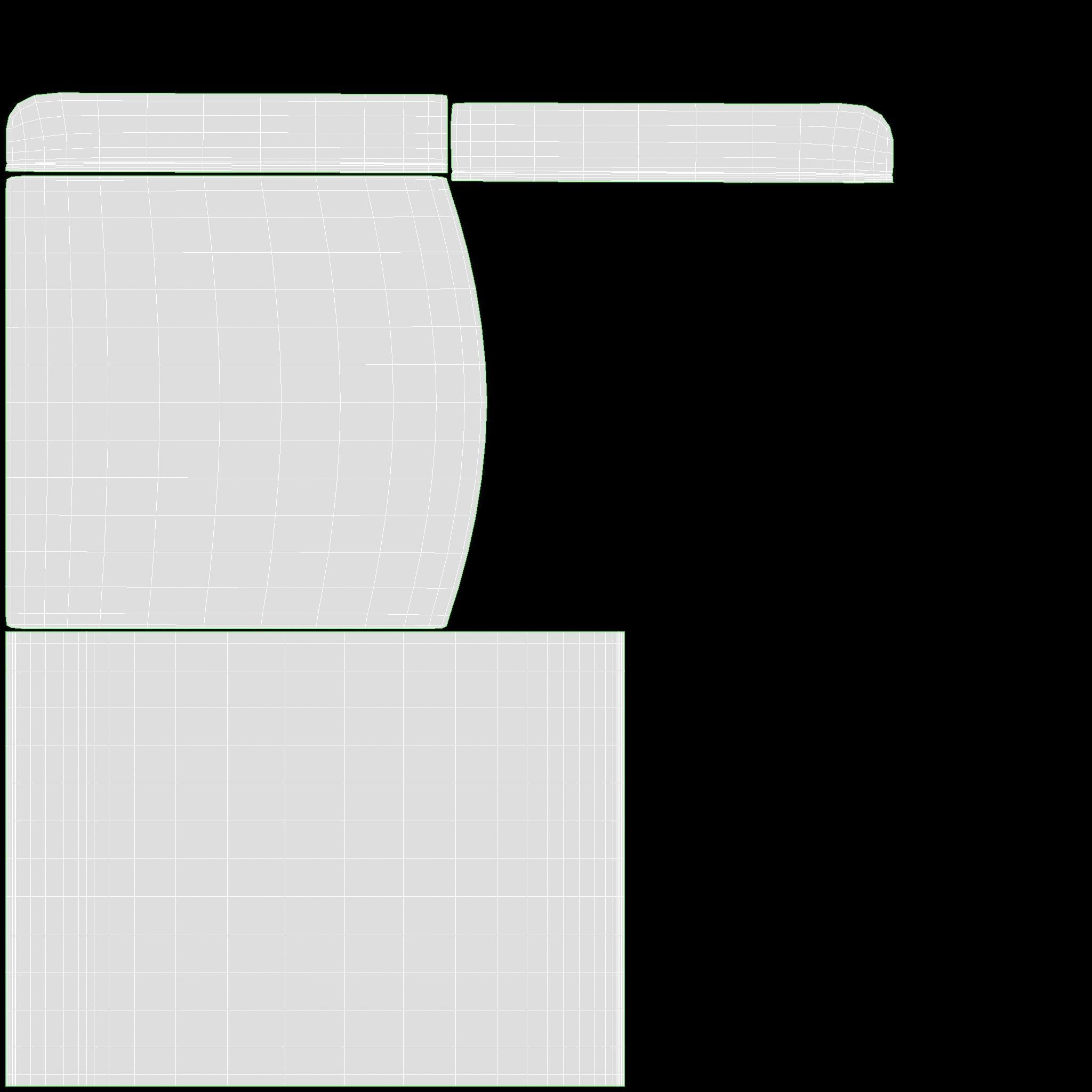 Poker Table Round with Chairs Full Set 3D model_13