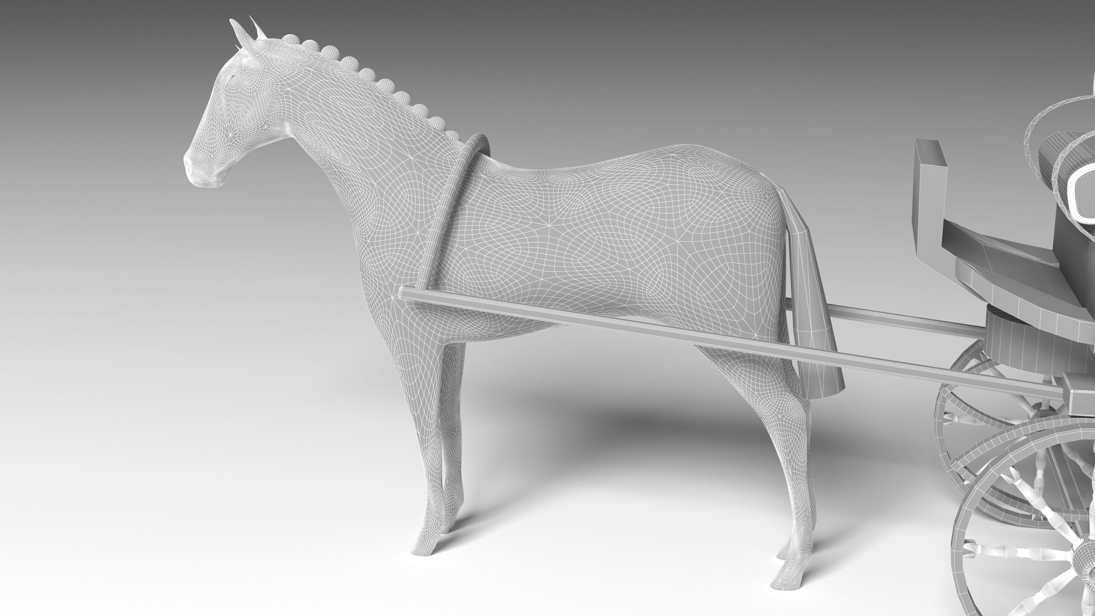 Vintage Carriage 4K 3D model_19