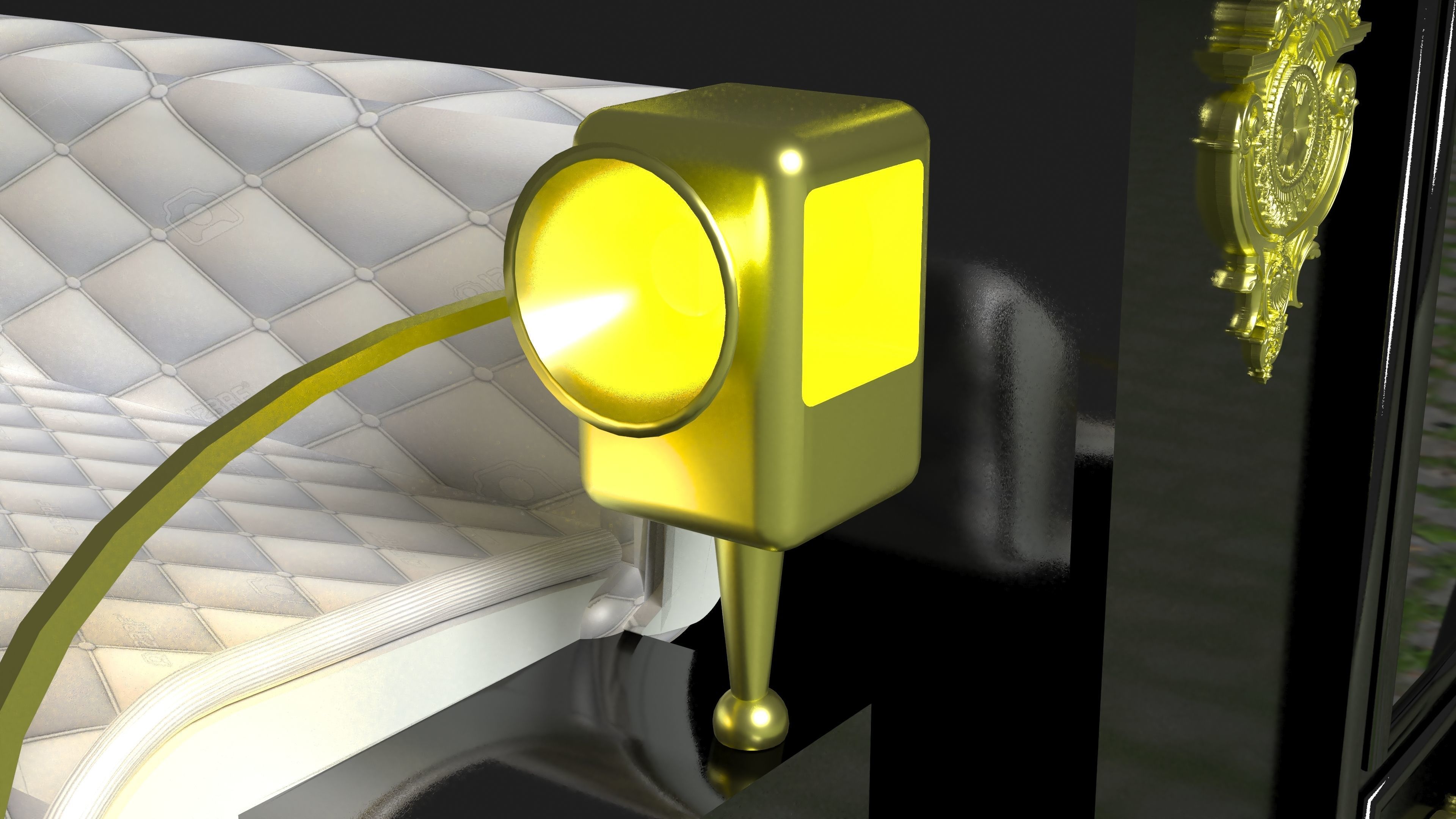 Vintage Carriage 4K 3D model_8