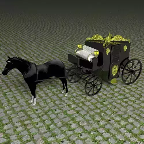 Vintage Carriage 4K