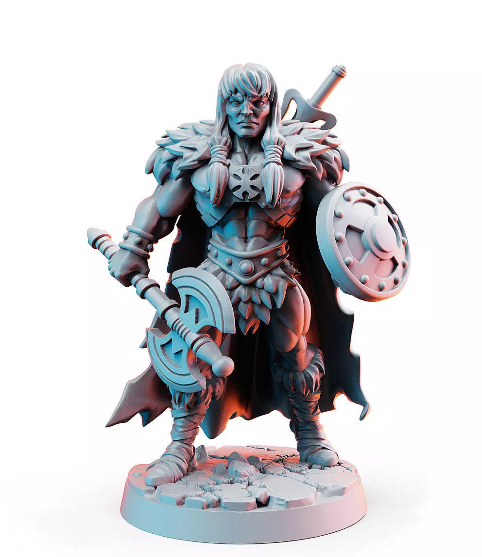 Grayskull He-Man Masters of the Universe 32mm Pre-supported 3D print model