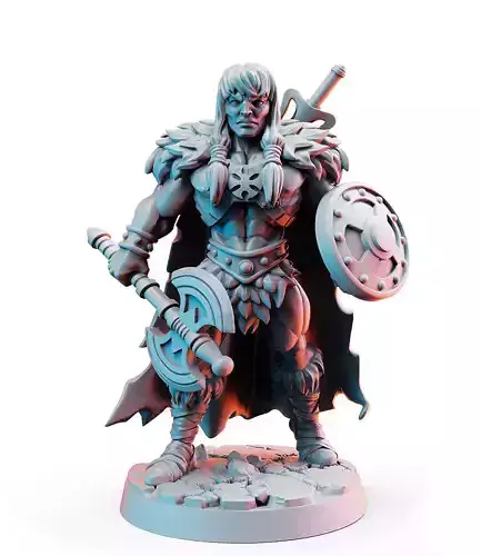 Grayskull He-Man Masters of the Universe 32mm Pre-supported 3D print model