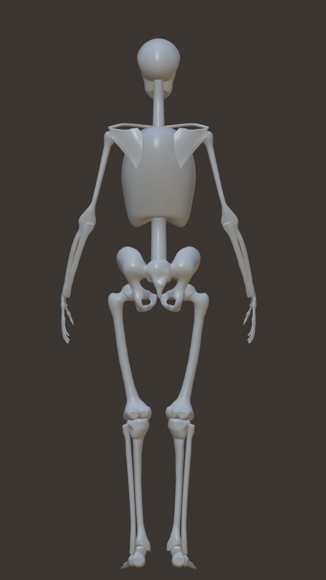 Skeleton free VR / AR / low-poly 3D model | CGTrader
