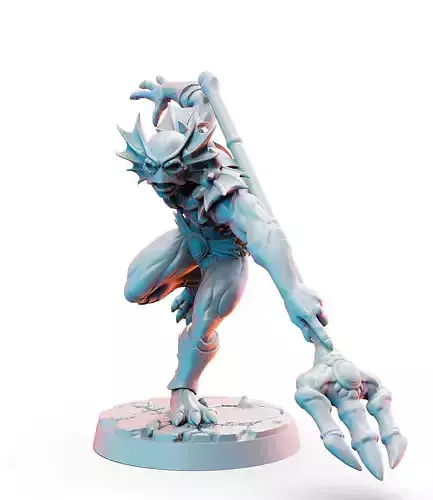 Mer Man He-Man Masters of the Universe 32mm Pre-supported 3D print model