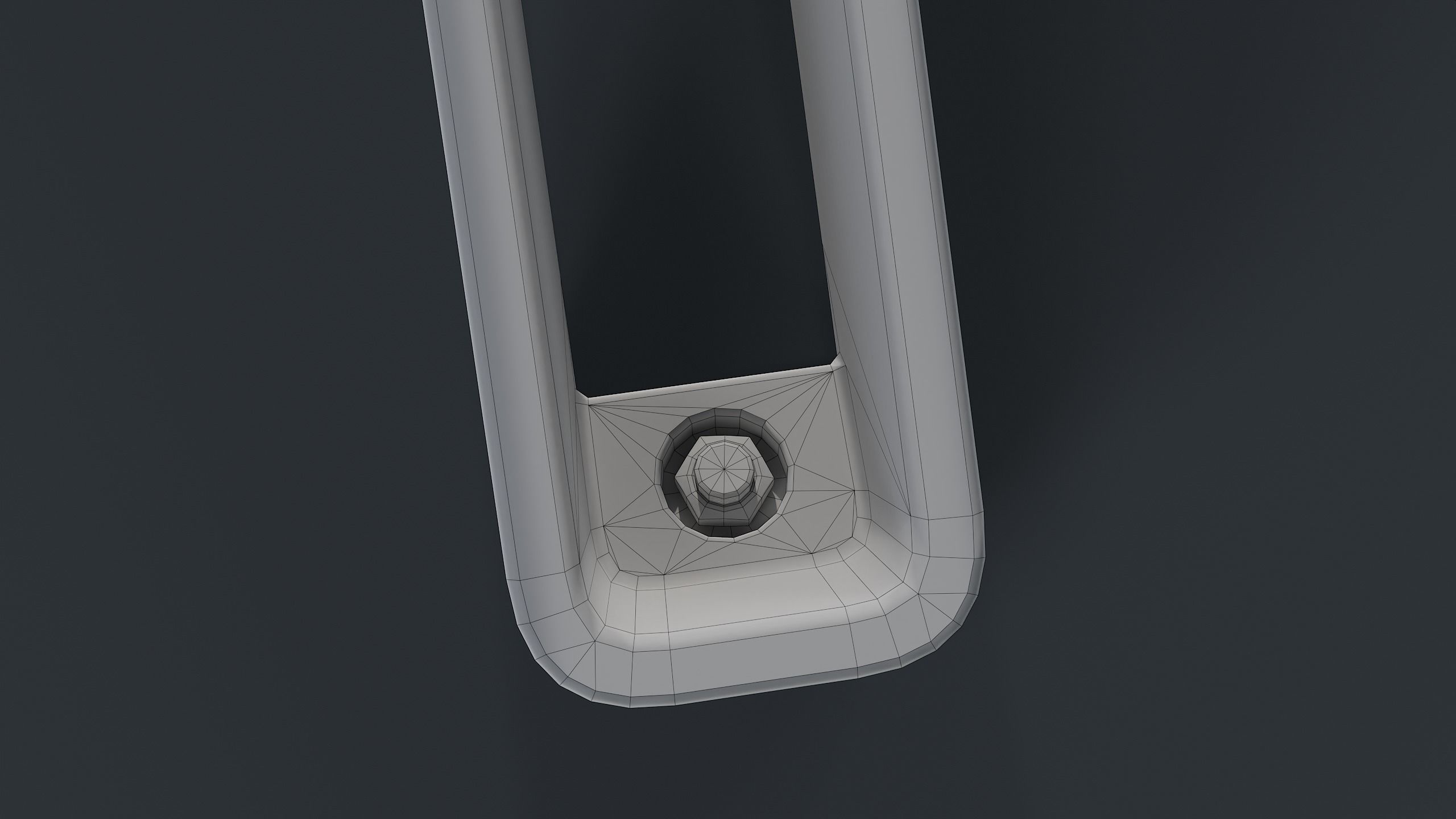 Bike Rack 12 PBR Game Ready Low-poly 3D model_17