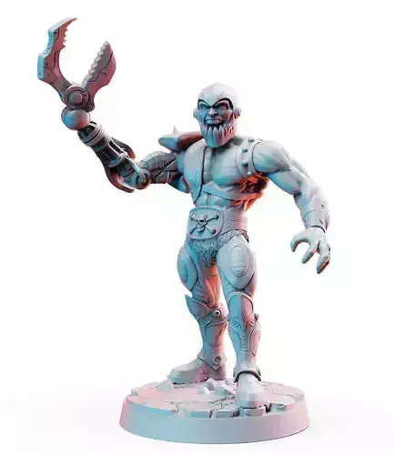 Trap Jaw claw He-Man Masters of the Universe 32mm Pre-supported