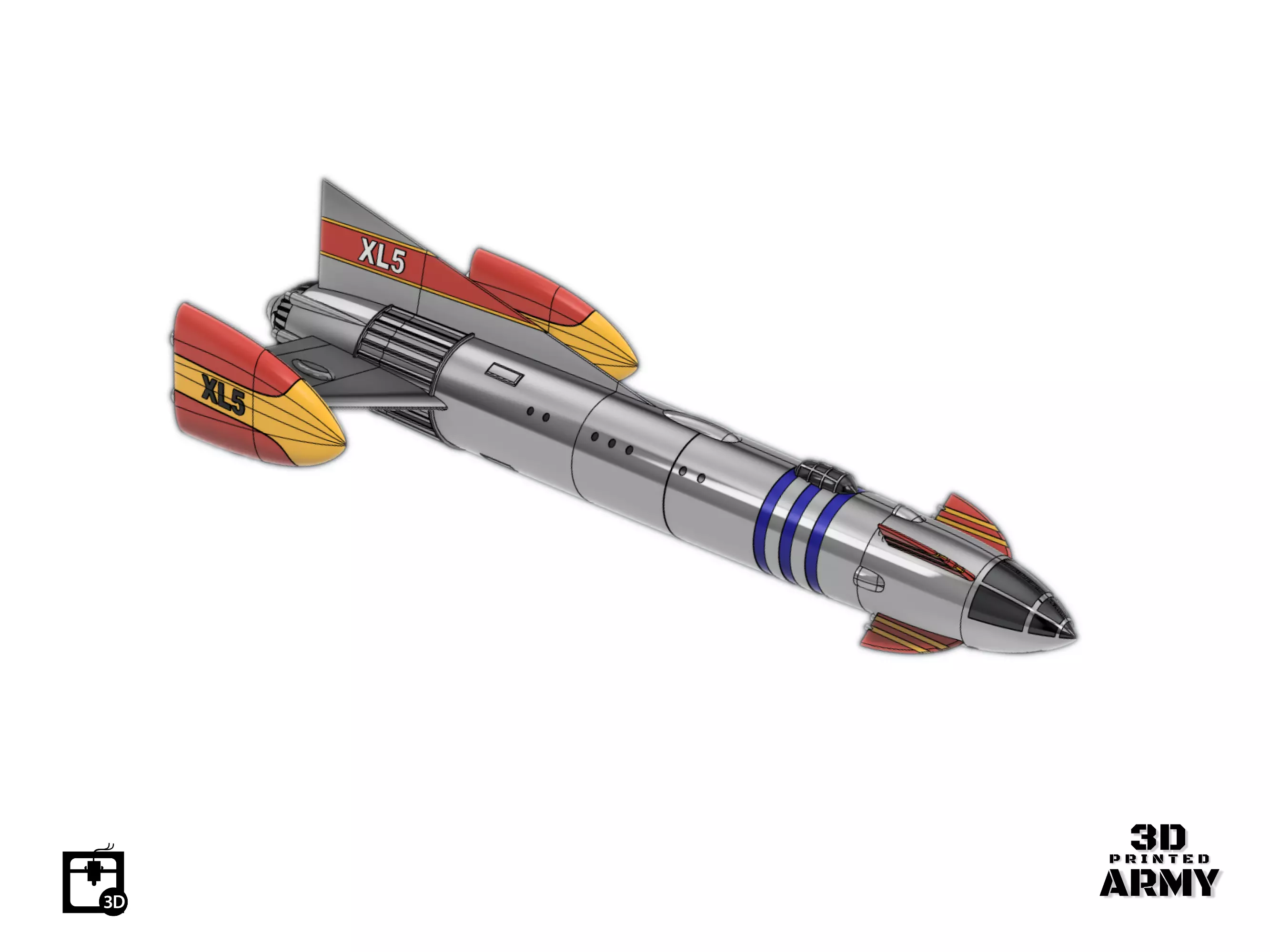 FIREBALL XL5 -STL files for 3D printing  3D print model_0