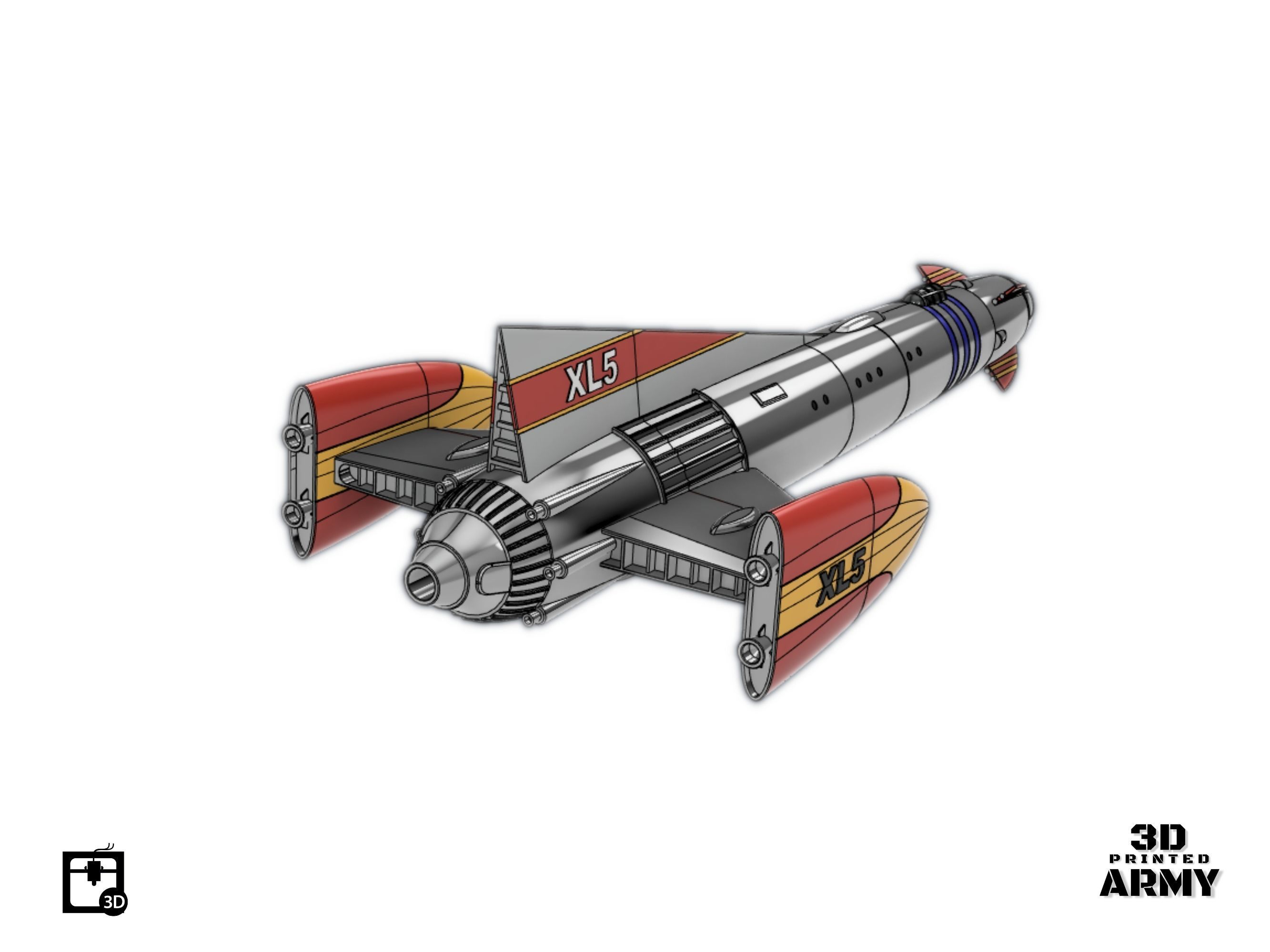 FIREBALL XL5 -STL files for 3D printing  3D print model_2