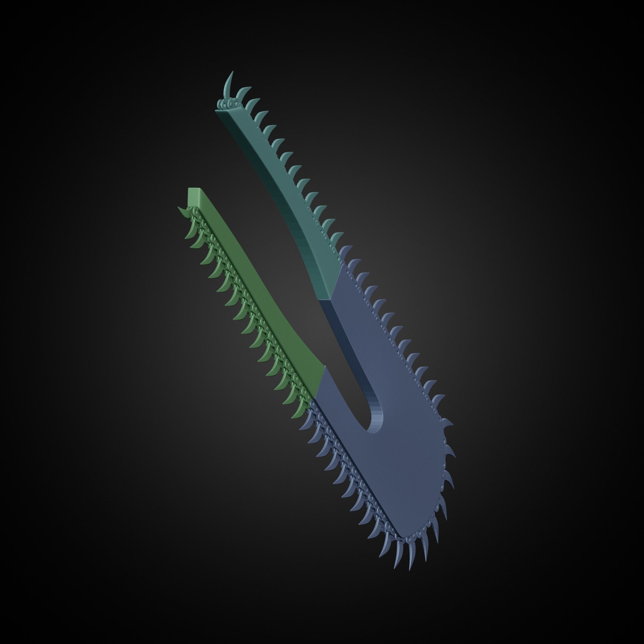 Chainsaw Man Arms for Cosplay 3D print model_13