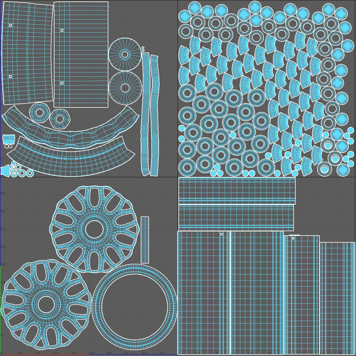 BBS E87 Centerlock Wheels 3D model_13