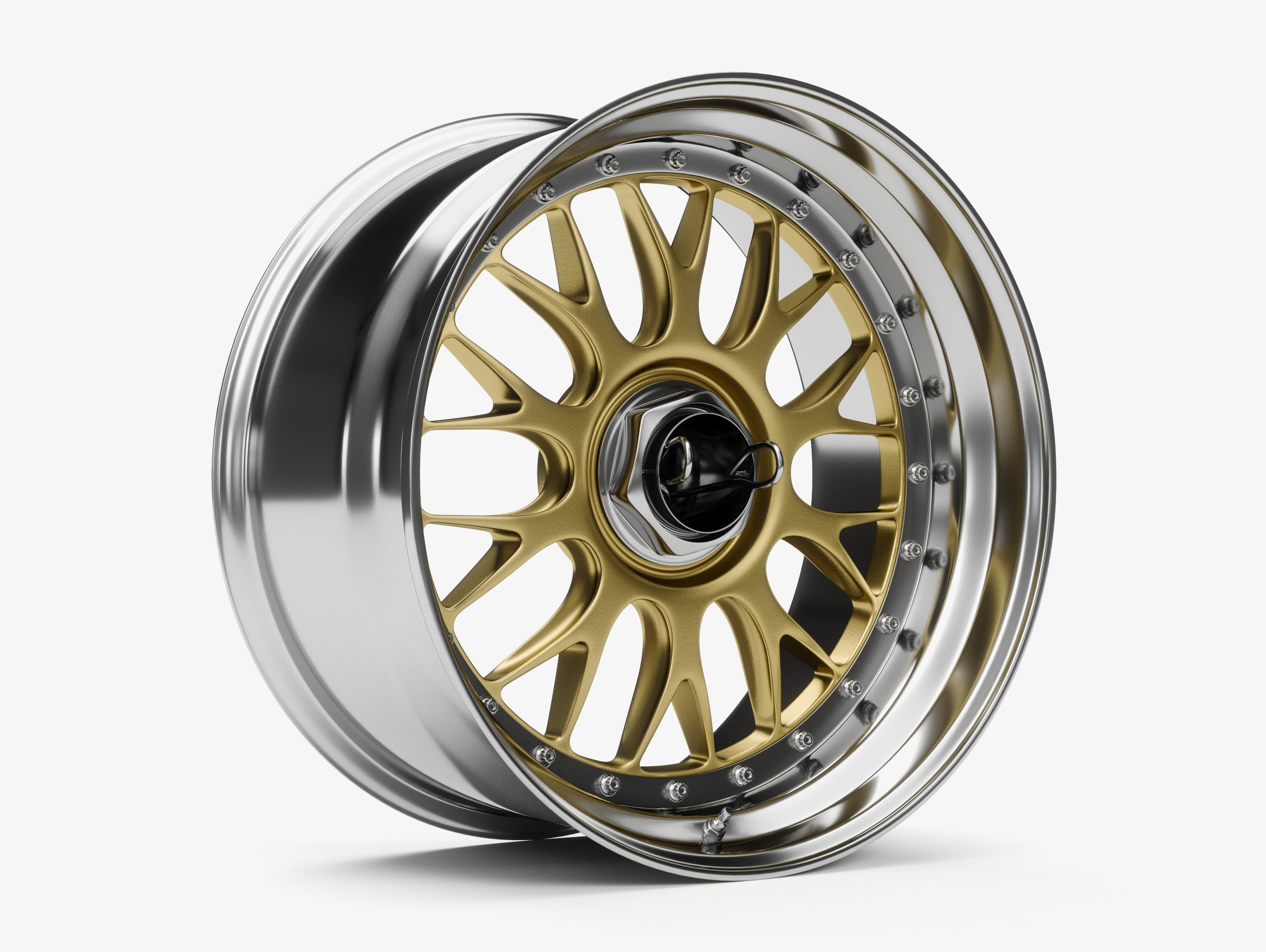 BBS E87 Centerlock Wheels 3D model_1