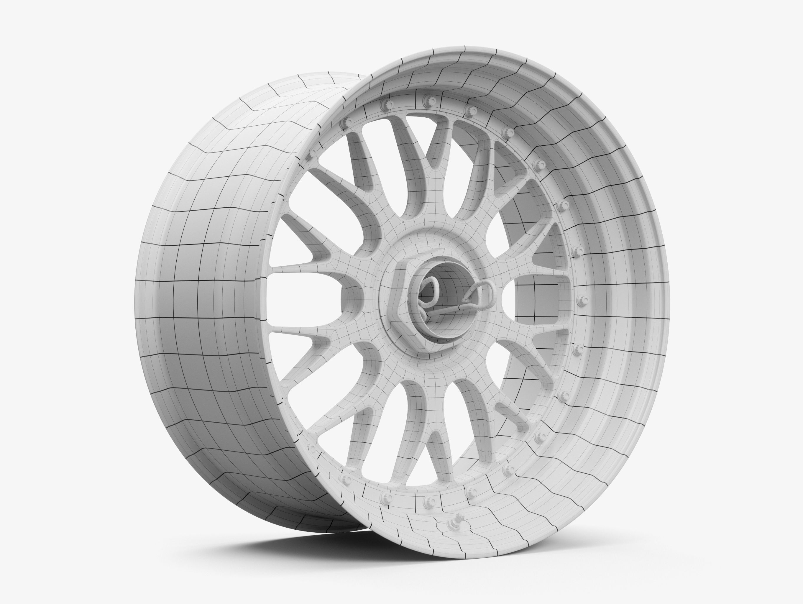 BBS E87 Centerlock Wheels 3D model_11