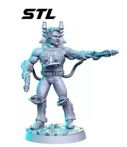 Riot Blast He-Man Masters of the Universe 32mm Pre-supported