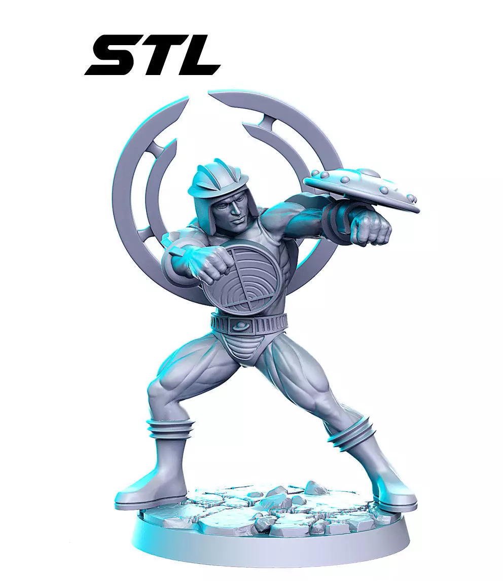 Sy-Klone He-Man Masters of the Universe 32mm Pre-supported 3D print model