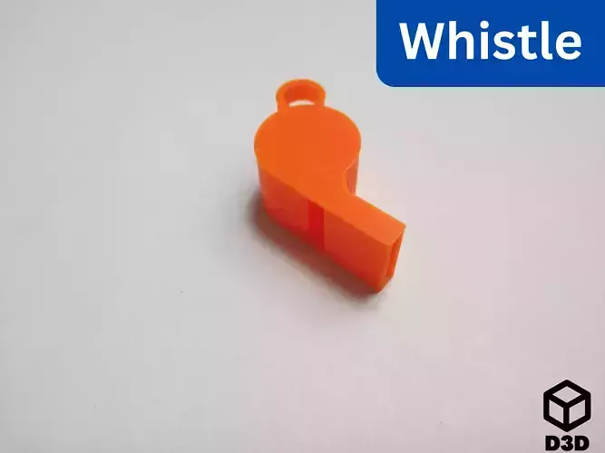 Whistle Free 3D print model