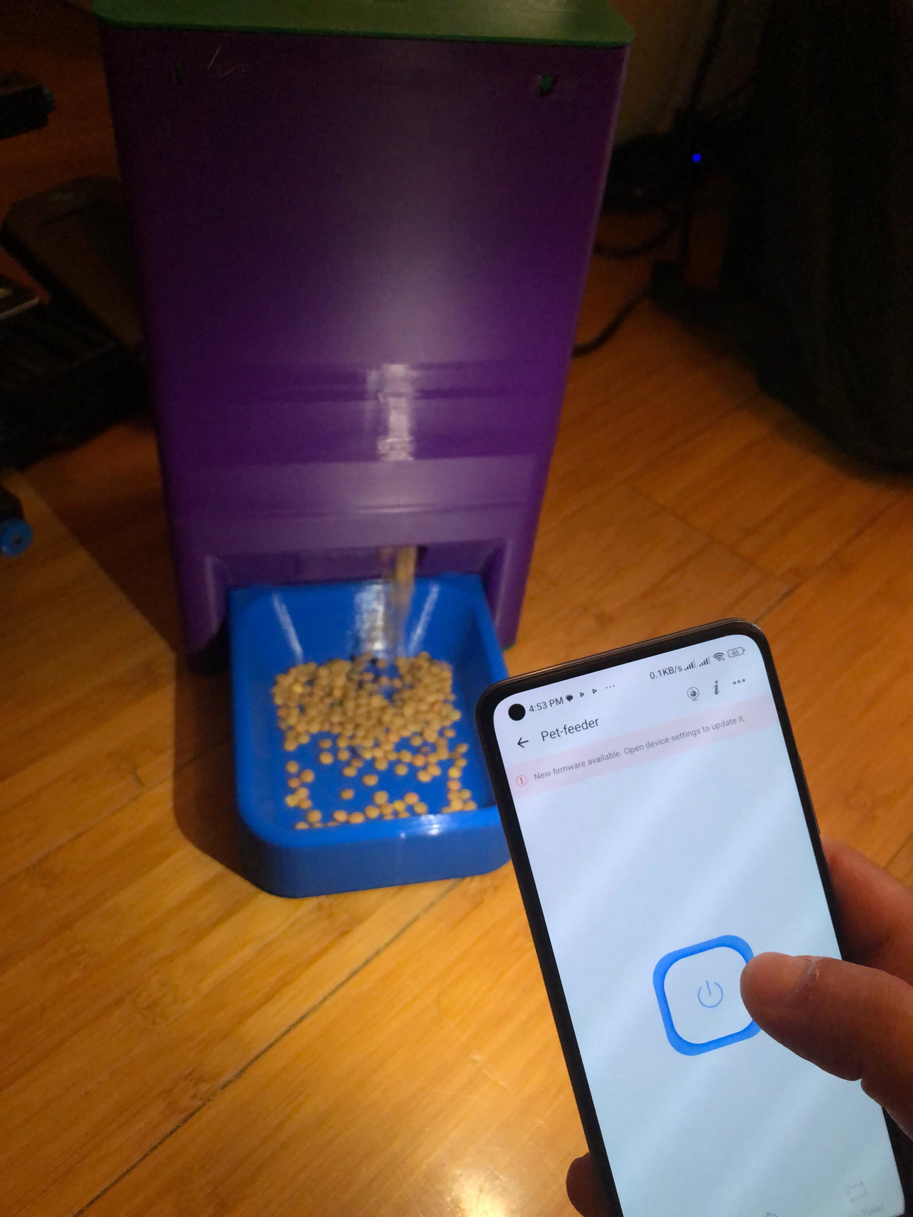 Automatic Pet feeder 3D print model_2