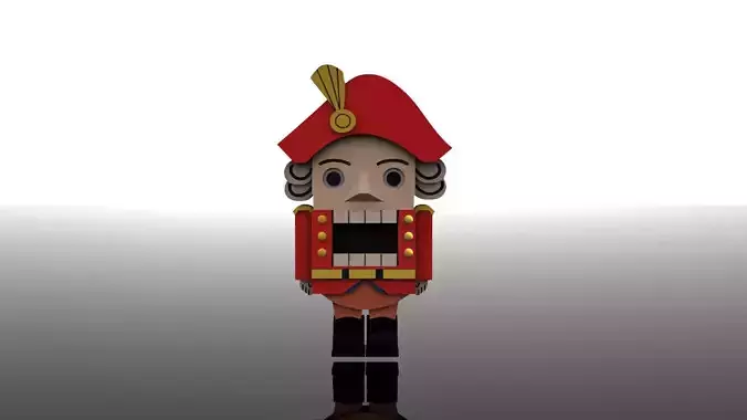 Nutcracker toy 3D print model