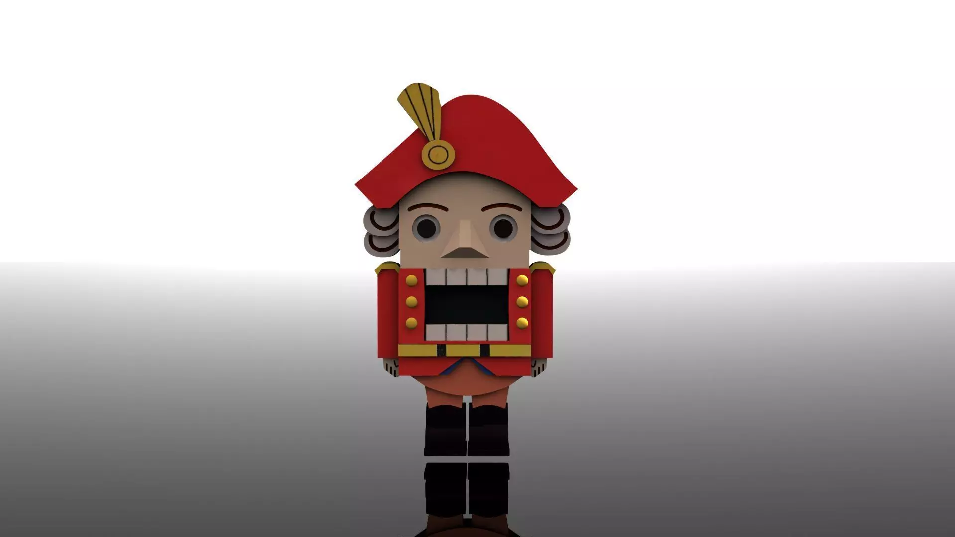 Nutcracker toy 3D print model