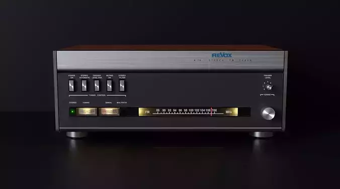 Vintage tuner from aSwiss brand