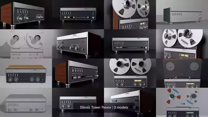 Stereo Tower Revox