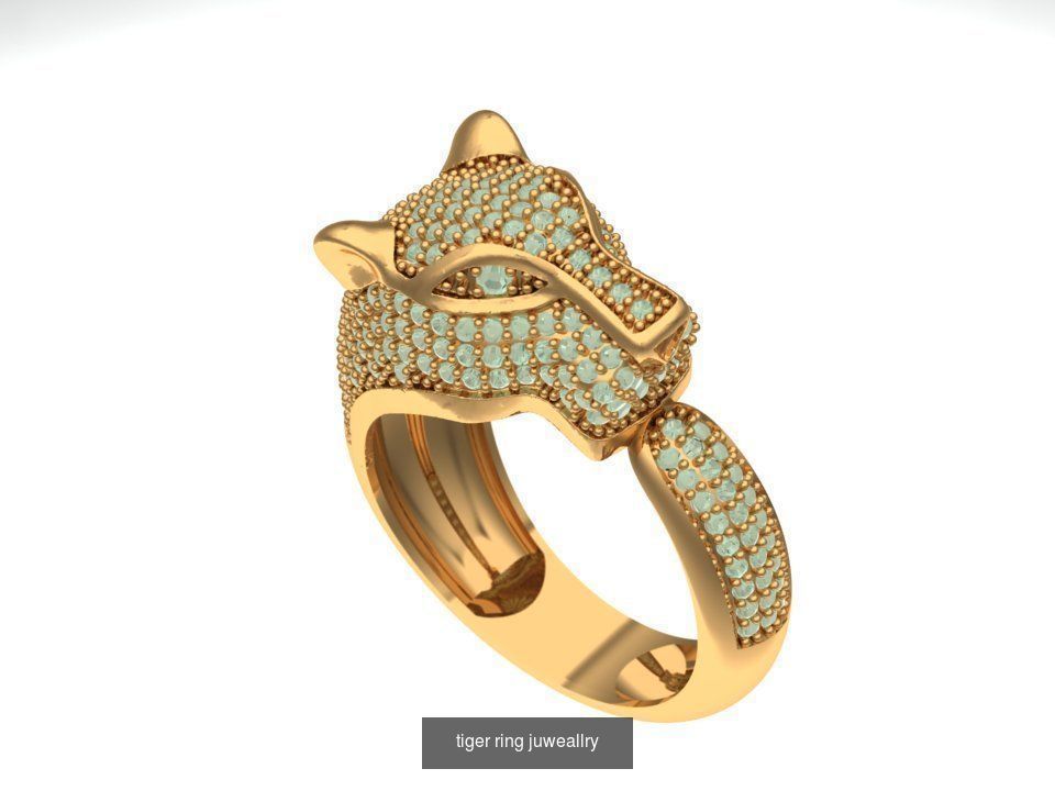 tiger ring culaction  3D Model Collection_2