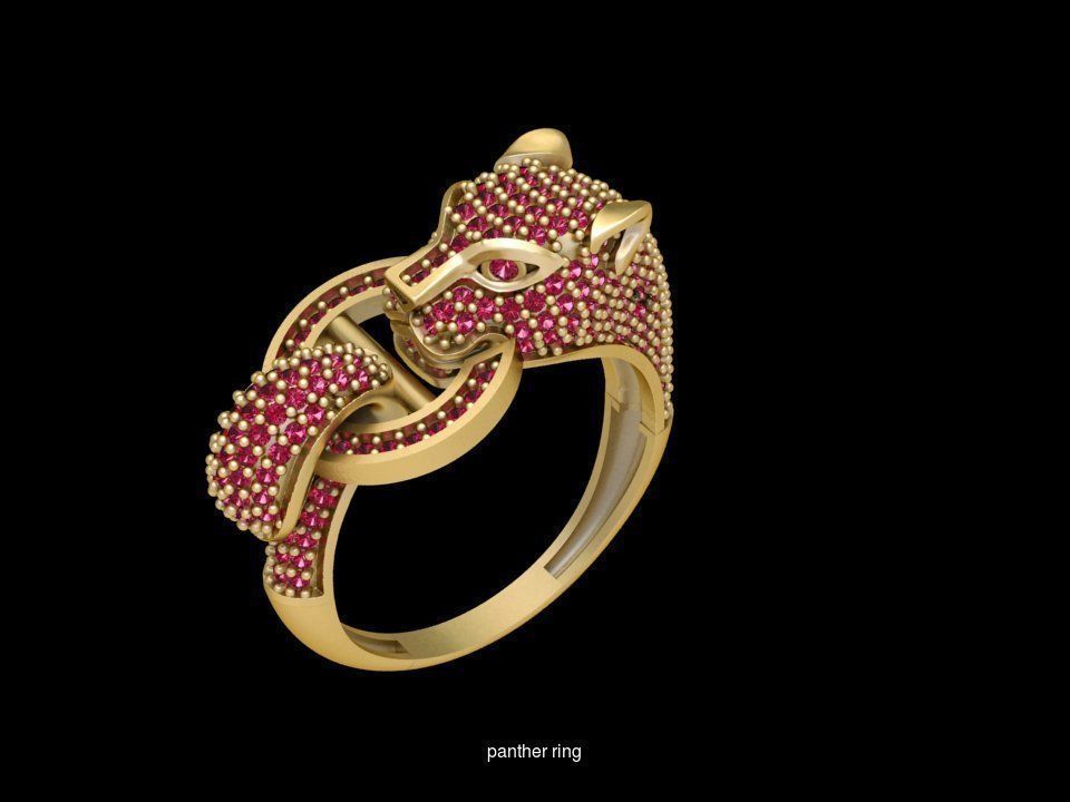 tiger ring culaction  3D Model Collection_4