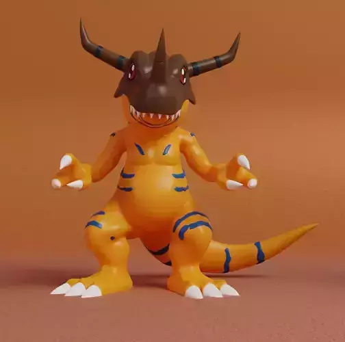 Digimon - Greymon 3D print model