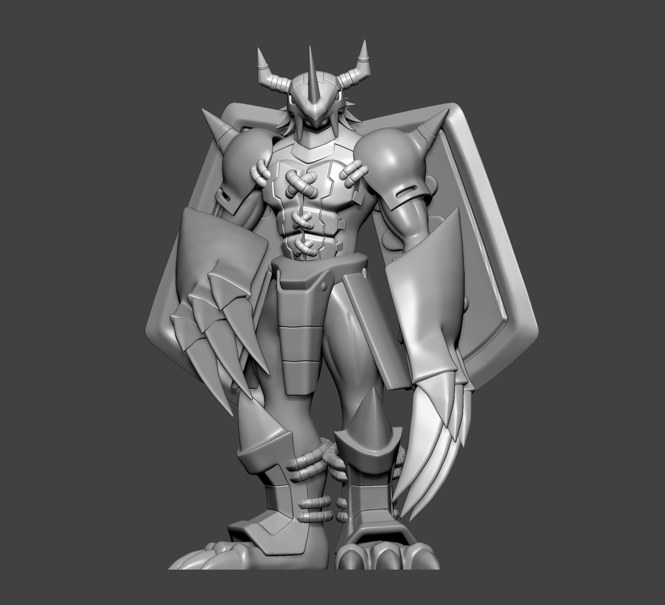 Pokemon - Wargreymon 3D print model_6