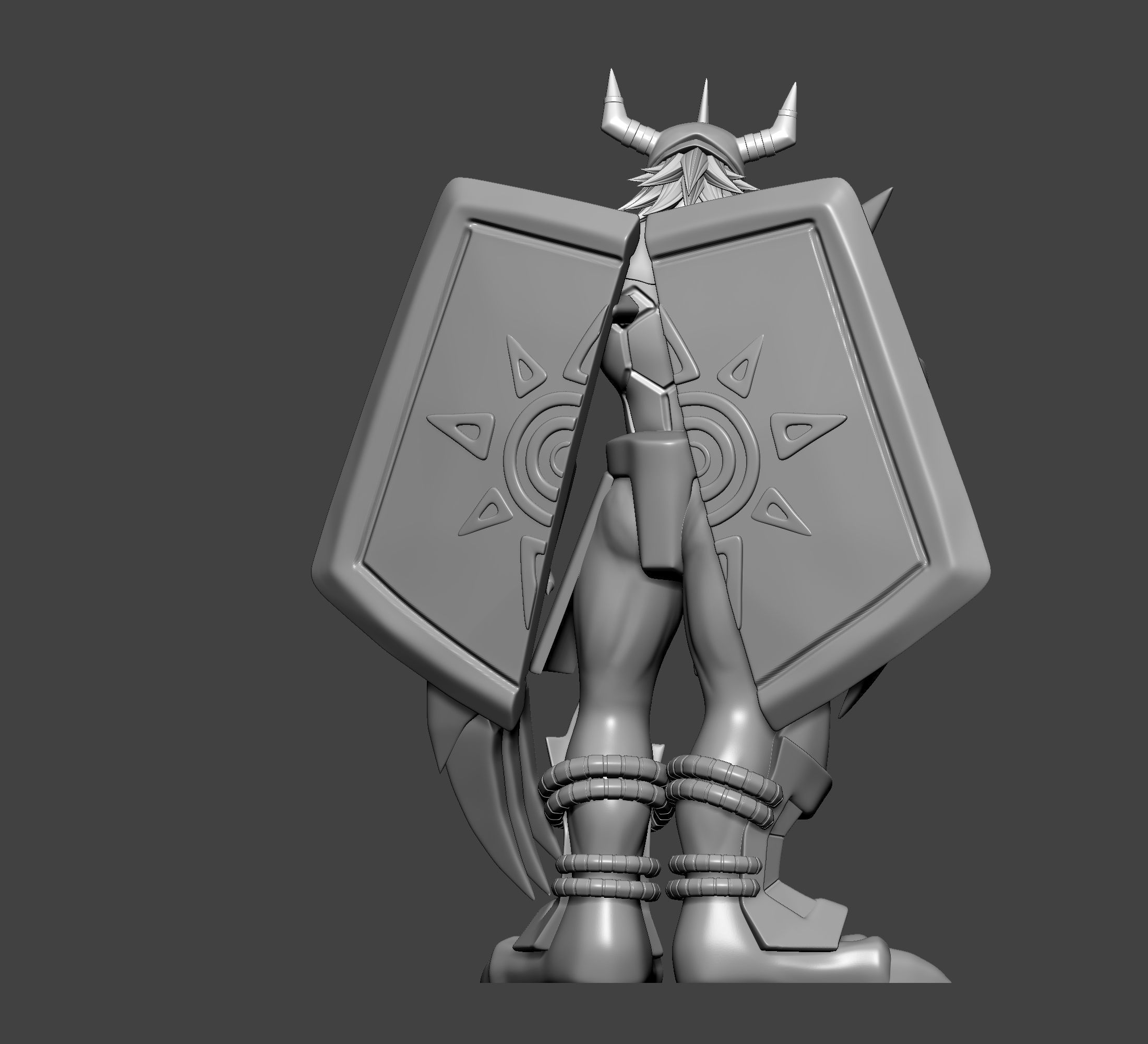 Pokemon - Wargreymon 3D print model_8