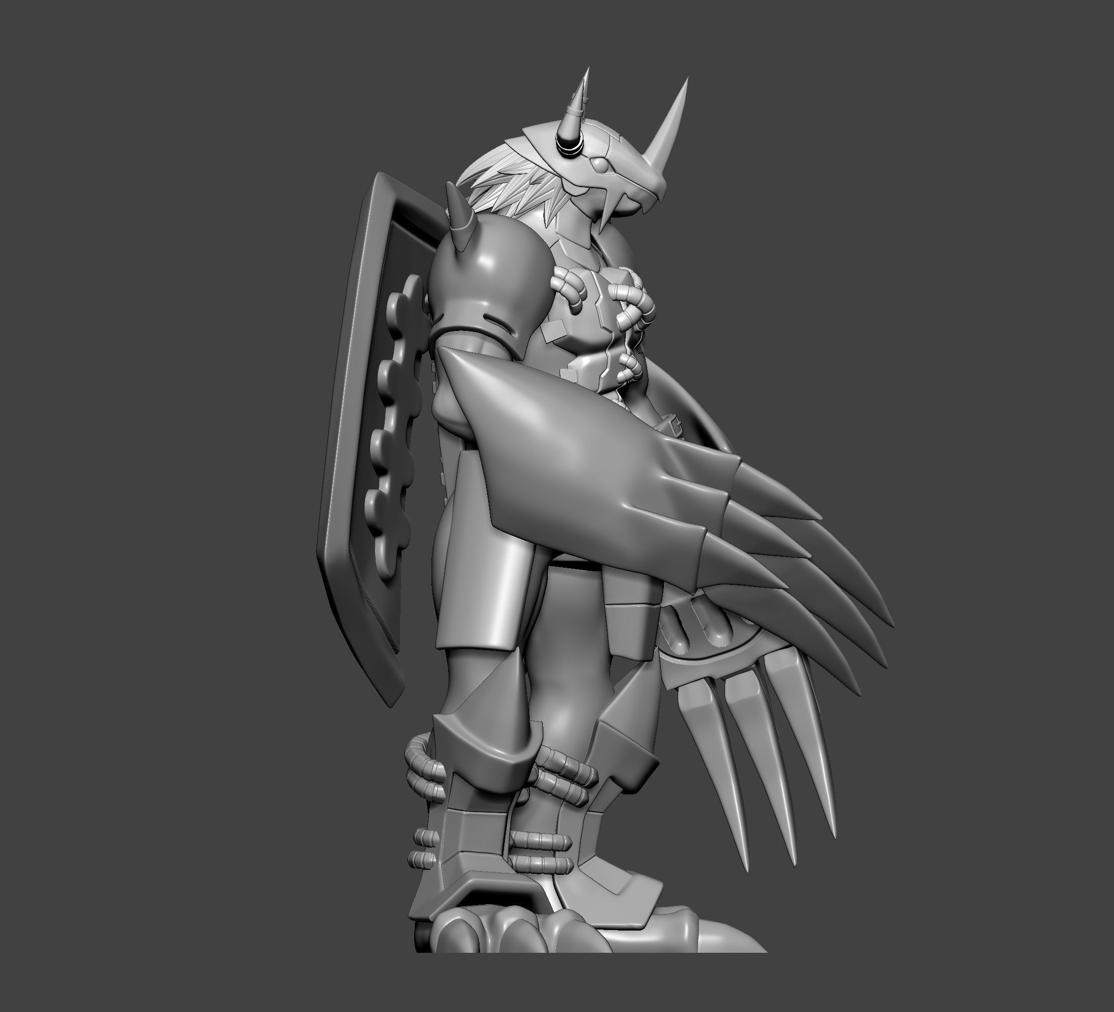 Pokemon - Wargreymon 3D print model_9
