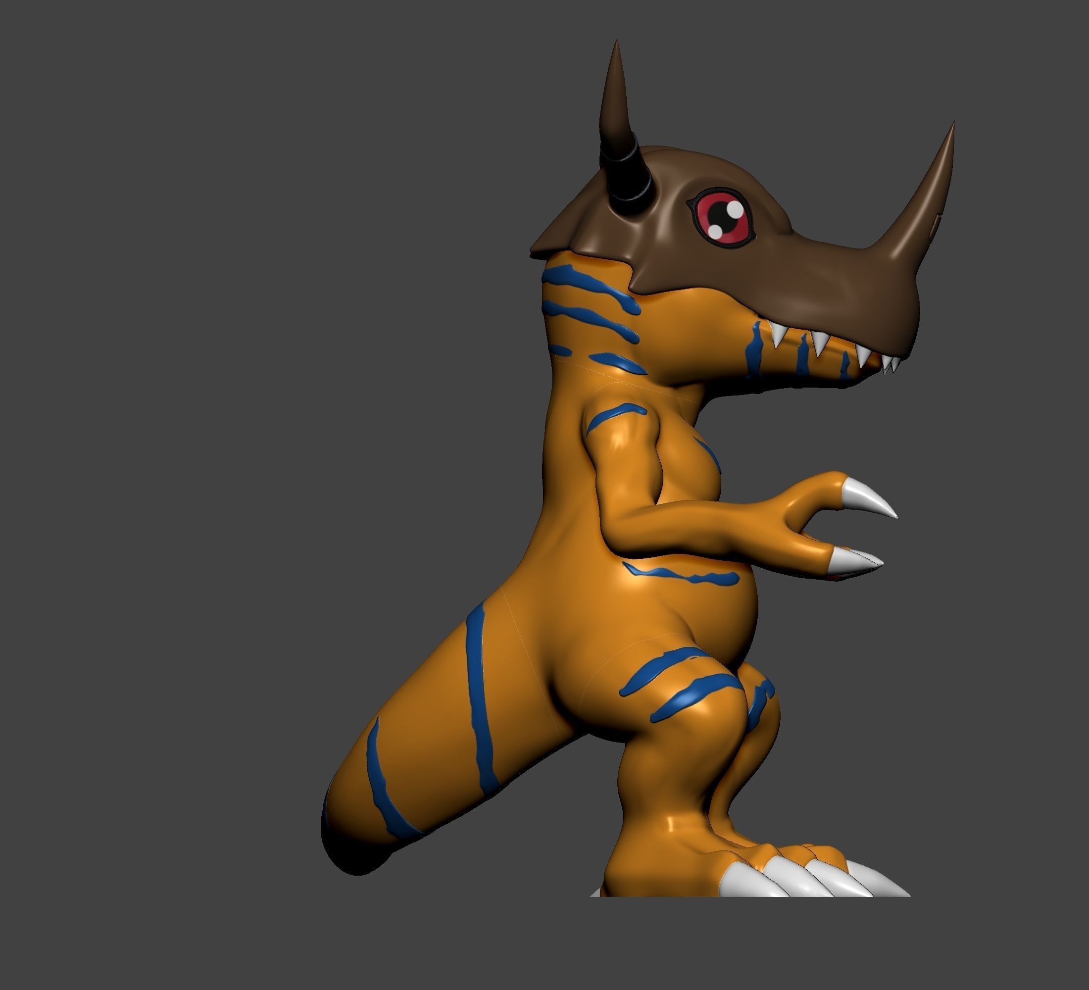 Digimon - Agumon Evolution Line  3D print model_19
