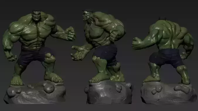 Incredible Monster collectible 3D print model