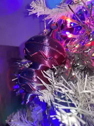 Christmas Bauble for your Christmas tree Free 3D print model