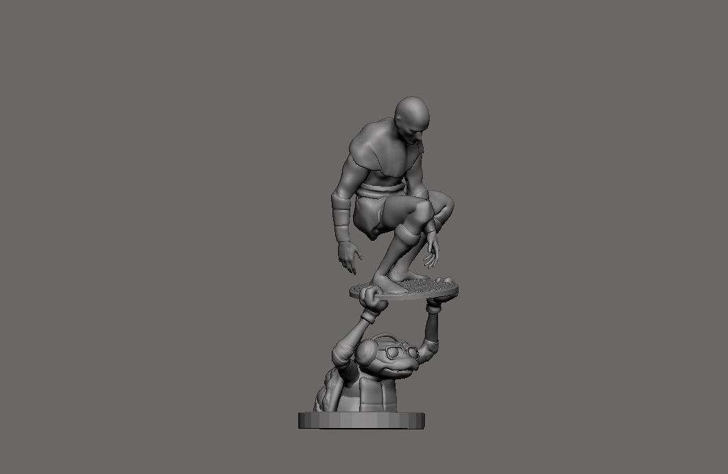 Donatello o Donnie Ninja Turtles 3D print model_19