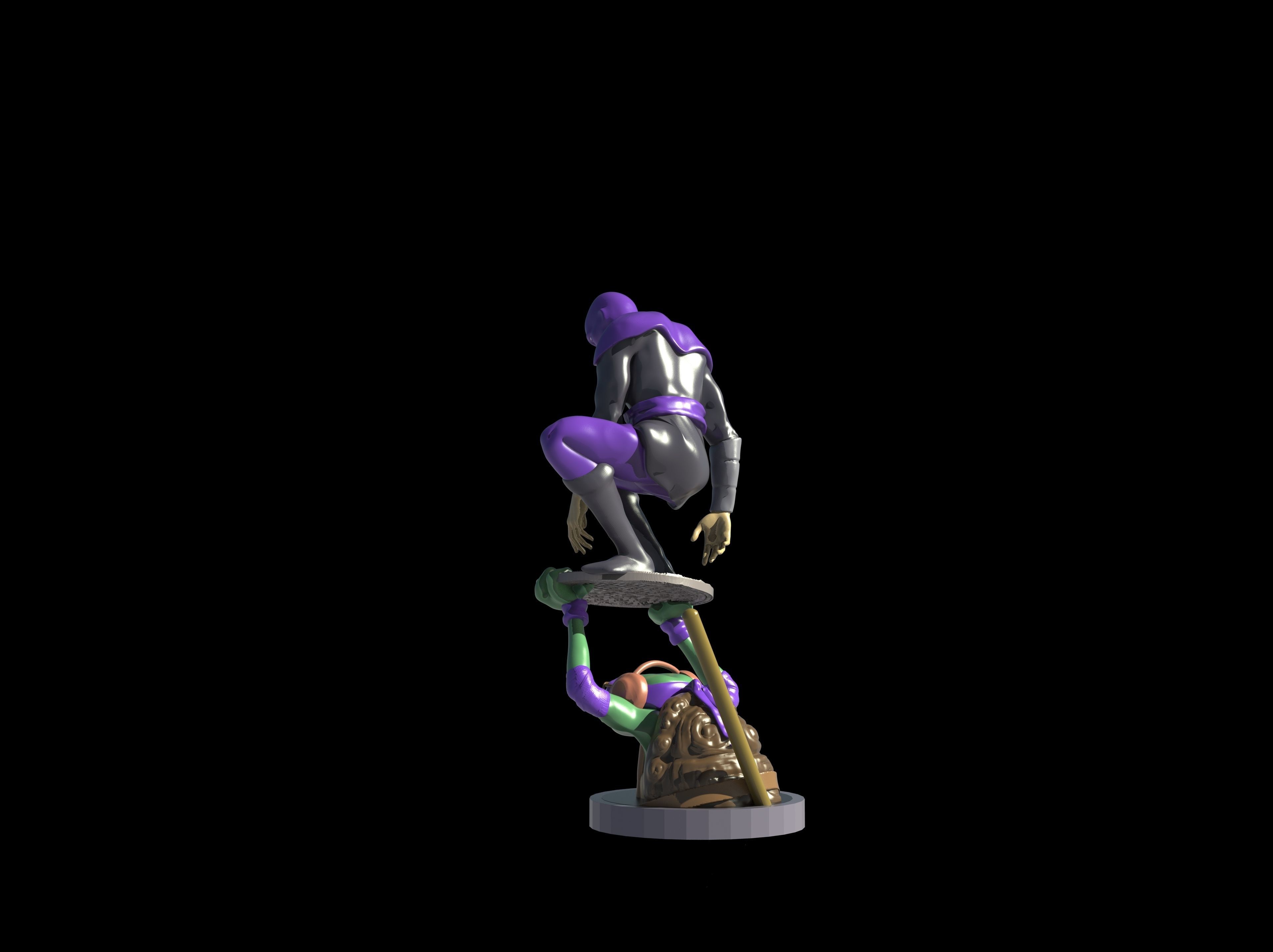 Donatello o Donnie Ninja Turtles 3D print model_8