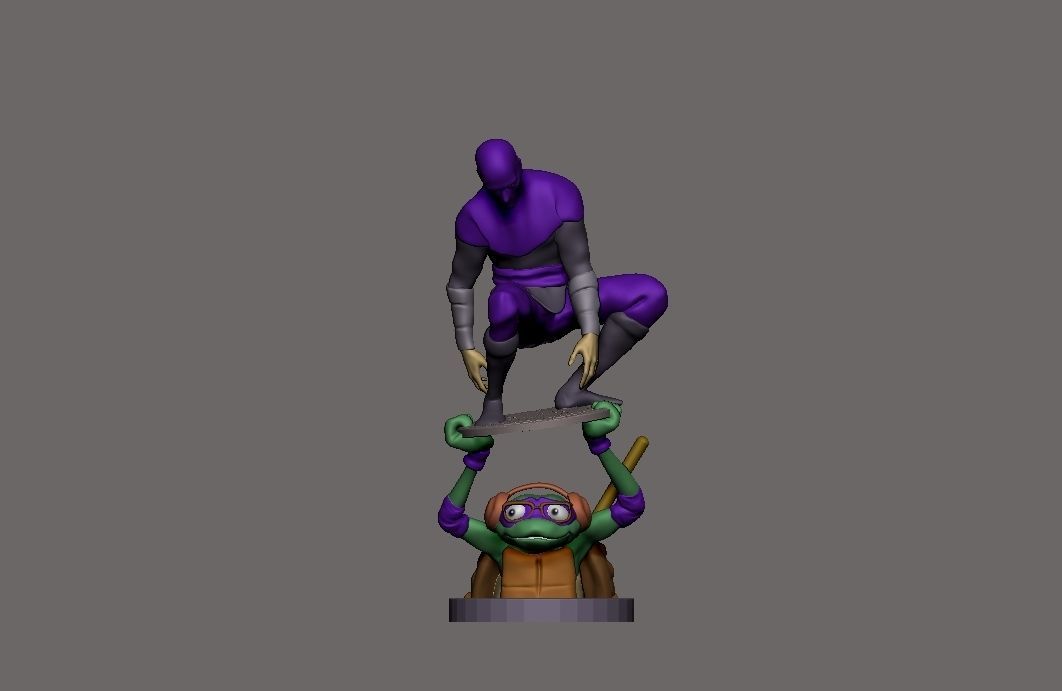 Donatello o Donnie Ninja Turtles 3D print model_11