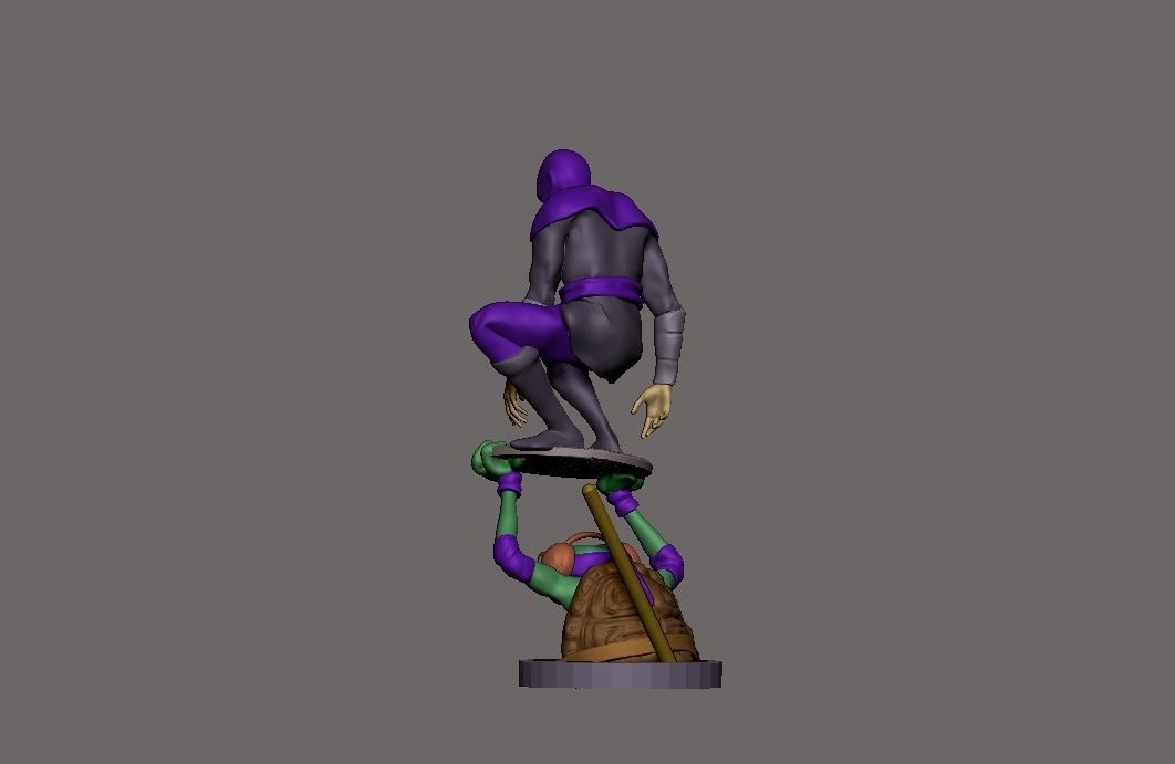 Donatello o Donnie Ninja Turtles 3D print model_16