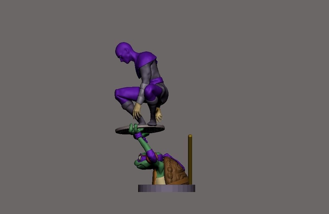 Donatello o Donnie Ninja Turtles 3D print model_17