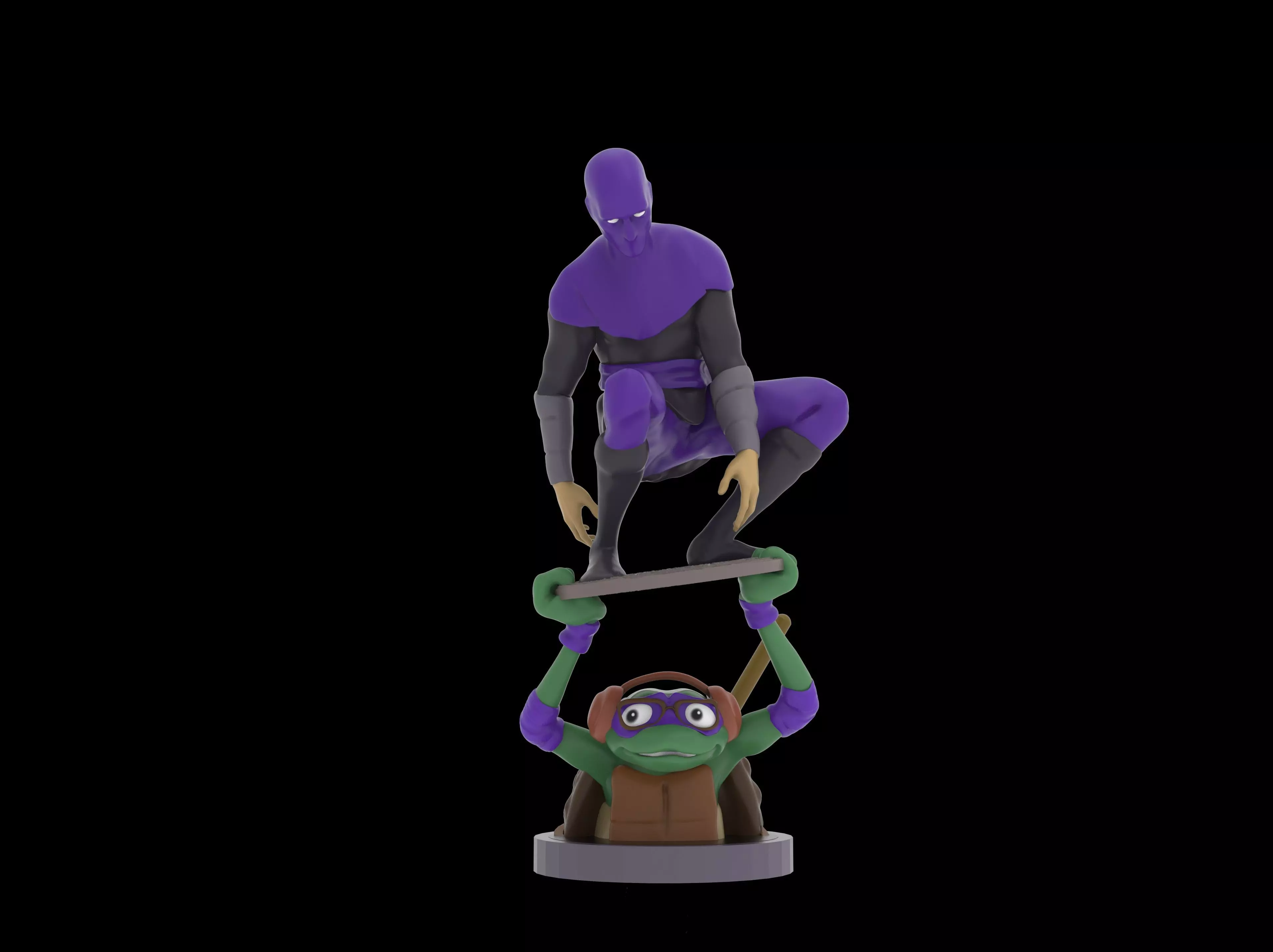 Donatello o Donnie Ninja Turtles 3D print model_0